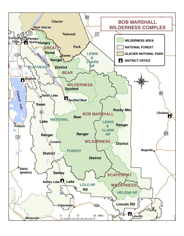 Bob-Marshall-wilderness-complex-map