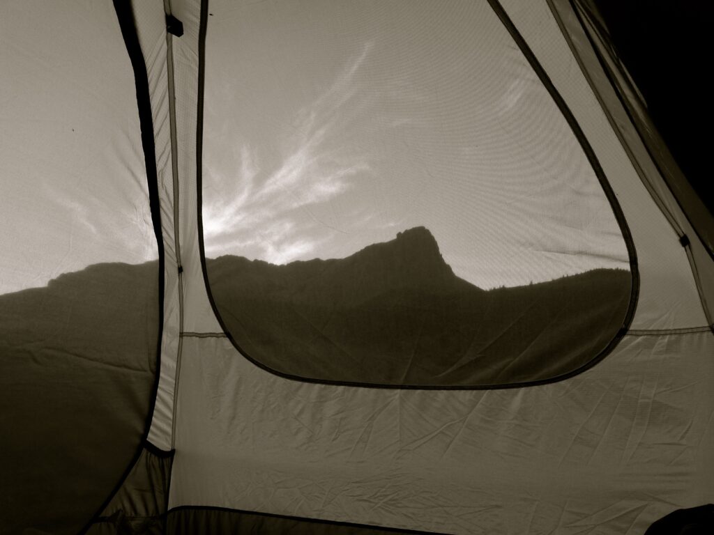 Keeping warm at night in the Bob Marshall Wilderness